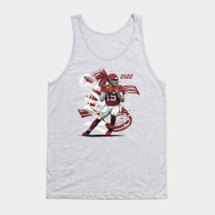 Patrick Mahomes II Kansas City MVP Brush Tank Top